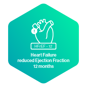 Heart Failure reduced Ejection Fraction 12 months