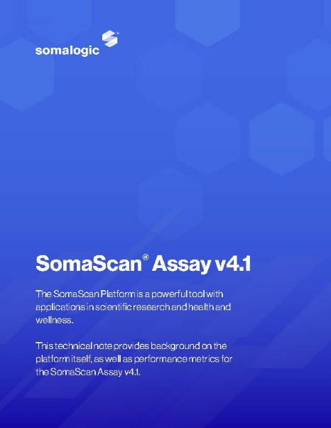 SomaScan Assay v4.1 Tech Note Cover Image
