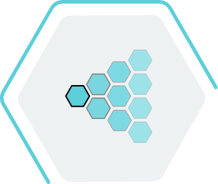 Small hexagons together