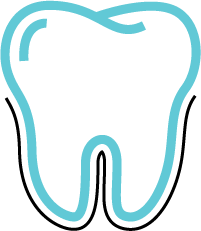 Icon of tooth representing dental benefits