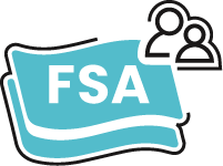 FSA icon showing people icon symbolizing dependent care FSA