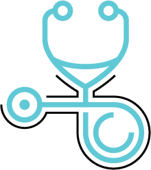 Icon of stethascope representing Health Benefits