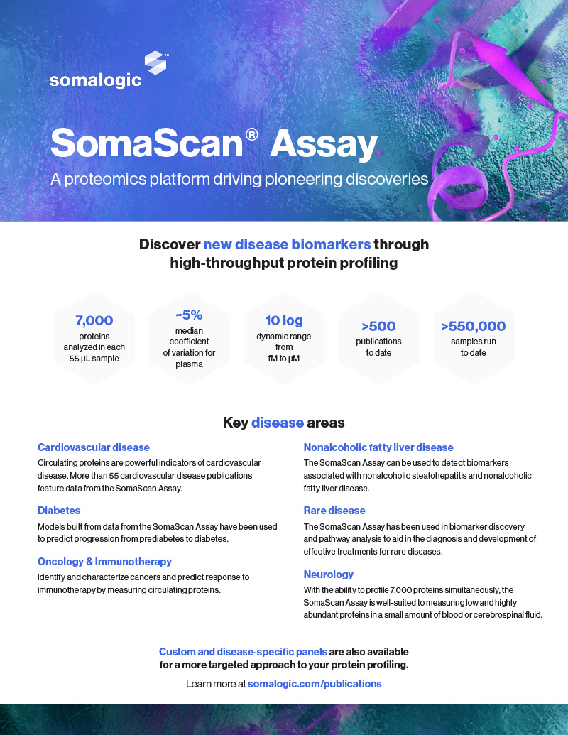 Image of SomaScan Discovery brochure