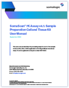 7K SomaScan Sample Preparation Preview: Cell and Tissue