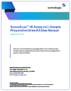 7K SomaScan Sample Preparation Preview: Urine Kit