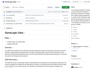 Preview image of SomaLogic GitHub repository